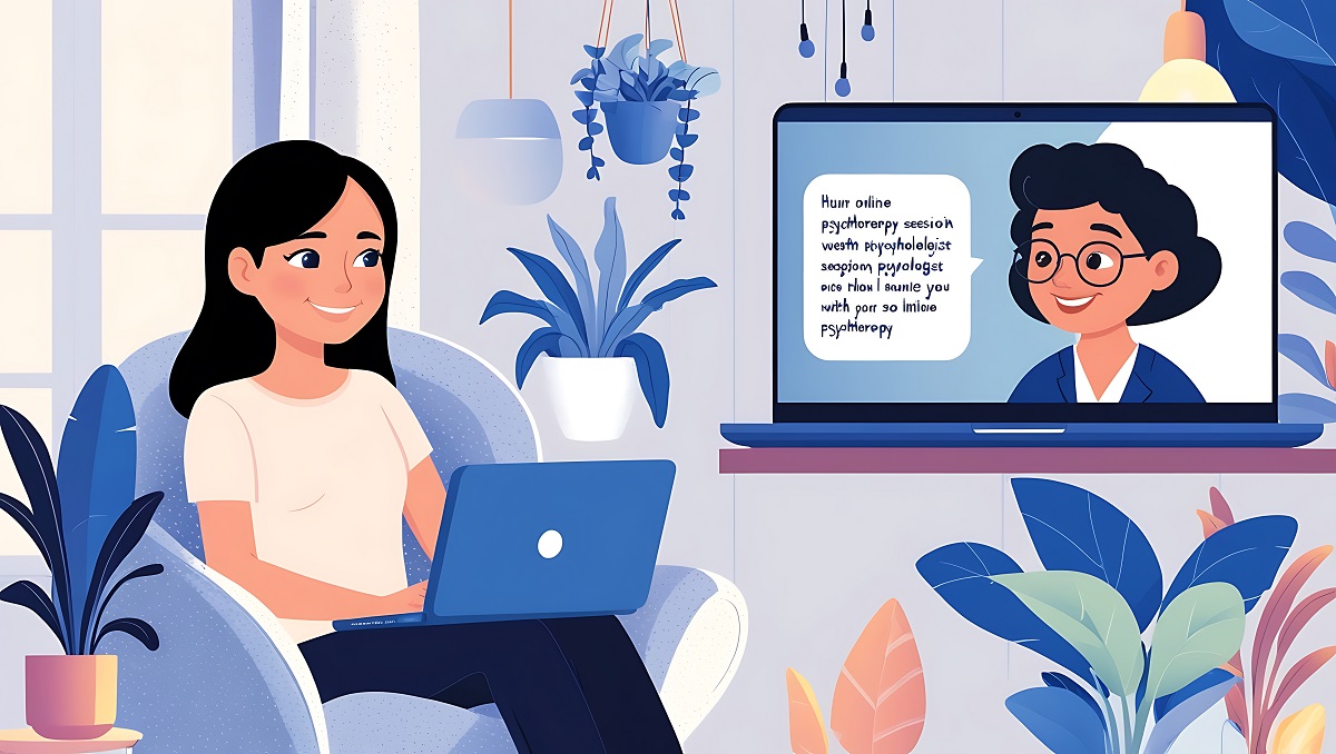 Online Therapy With Hopequre For Mental Health Support